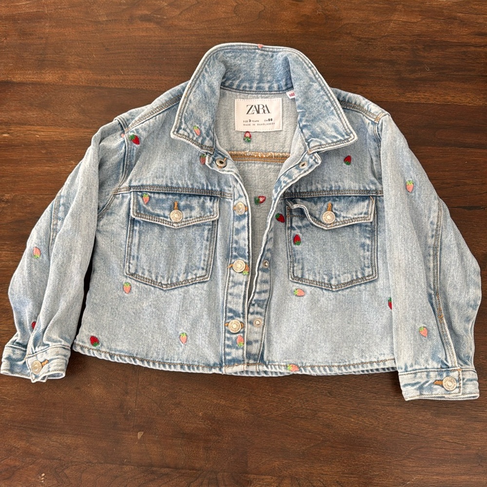 Zara toddler denim jacket